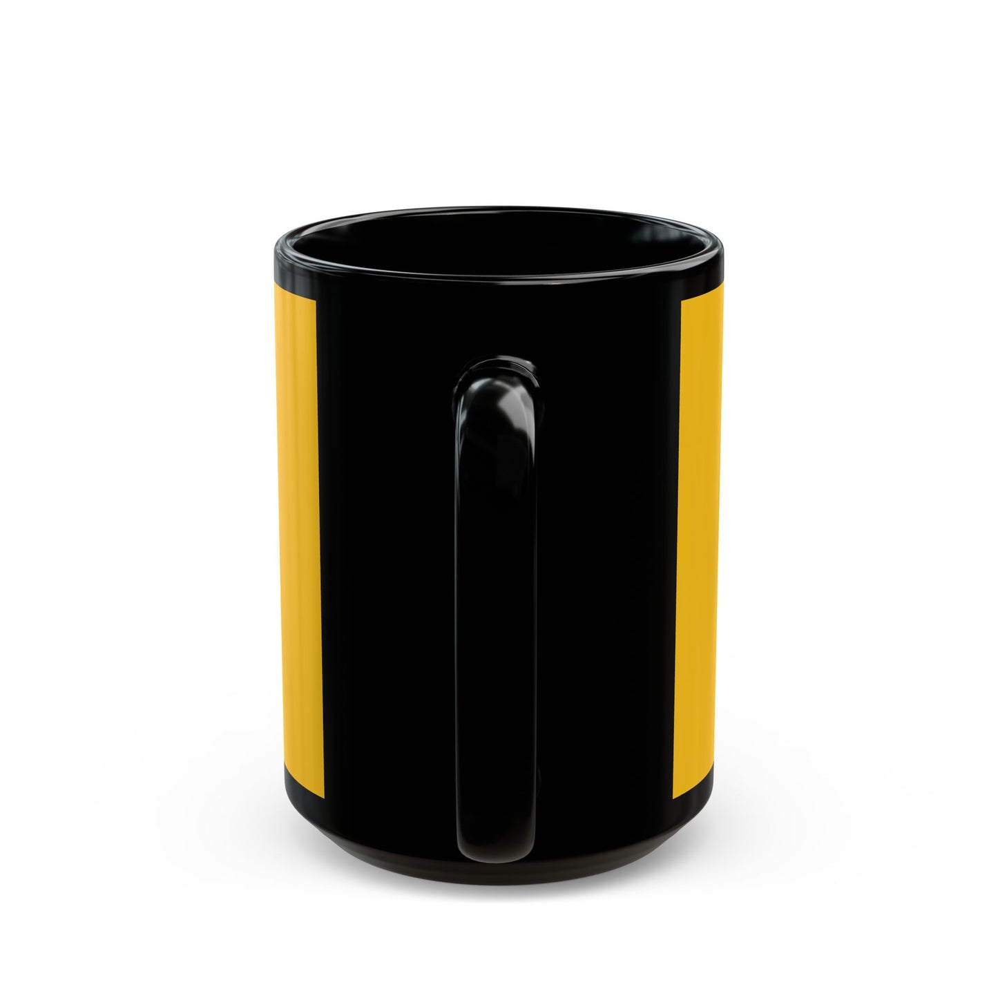 Pop Art Lips & Text Black Mug (11oz, 15oz) - snazzymerch