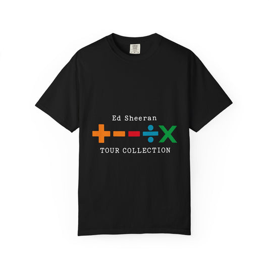 Unisex Garment-Dyed T-Shirt β Ed Sheeran Black Edition Printify