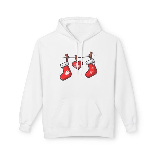 Hanging Stockings Christmas Hoodie – Holiday Edition Printify