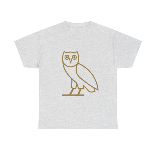Classic Owl Heavy Cotton Tee Printify