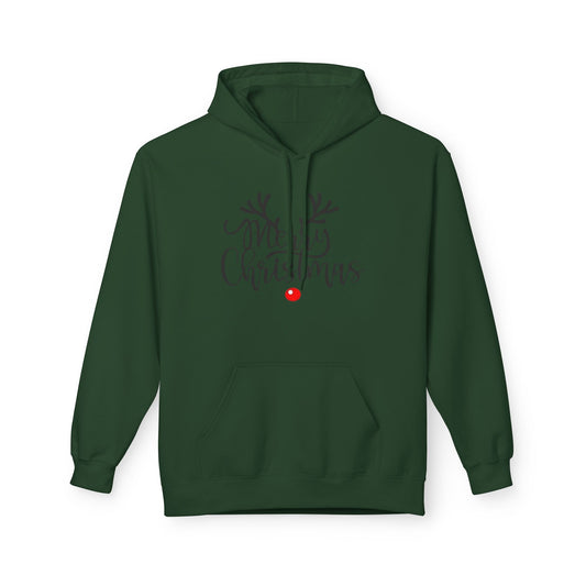Merry Christmas Reindeer Hoodie – Holiday Edition Printify