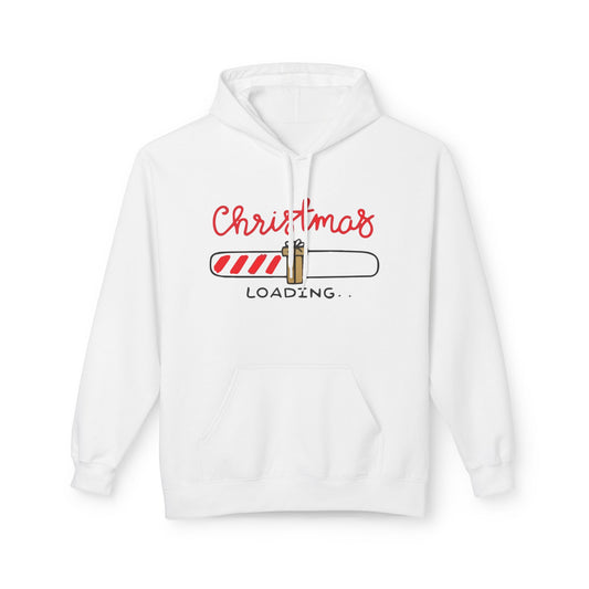 Christmas Loading Hoodie – Holiday Edition Printify