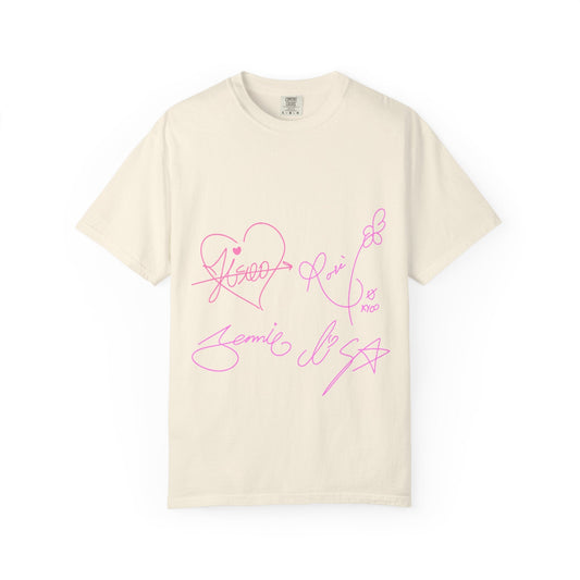 Signature Autograph β Dyed T-shirt Printify