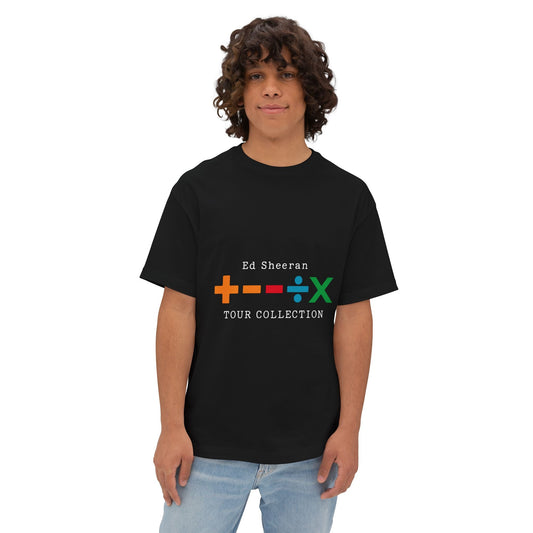 Unisex Oversized Boxy Tee β Ed Sheeran Black Edition Printify