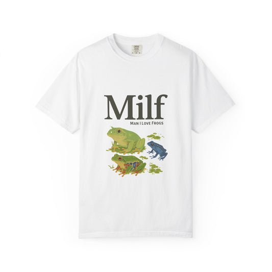 Unisex Garment-Dyed T-shirt β Snazzy Funny Milf Edition Printify