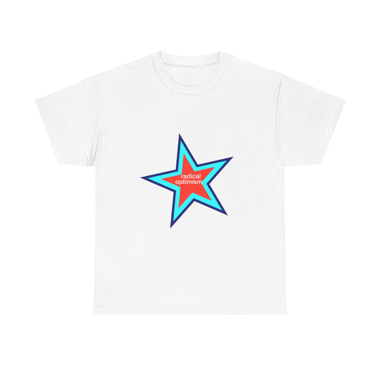 Power of Positivity Star Unisex Heavy Cotton Tee - snazzymerch