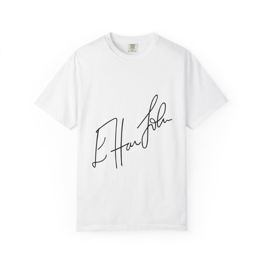 Rainbow Hat Illustration Unisex Garment-Dyed T-shirt - snazzymerch