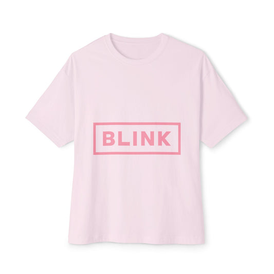 Minimal BLINK Logo β Oversized Boxy Tee Printify