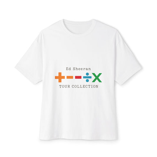 Unisex Oversized Boxy Tee β Ed Sheeran Edition Printify
