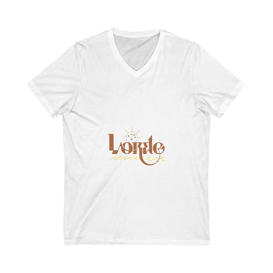 Wave & Sun Unisex Jersey Short Sleeve V-Neck Tee - snazzymerch