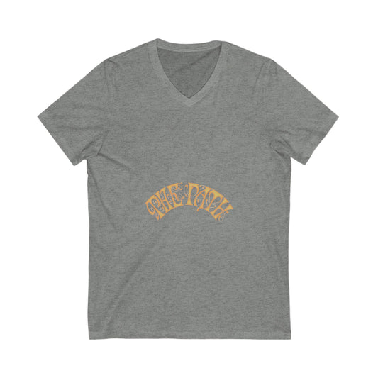 Golden Sun Collective Unisex Jersey Short Sleeve V-Neck Tee - snazzymerch