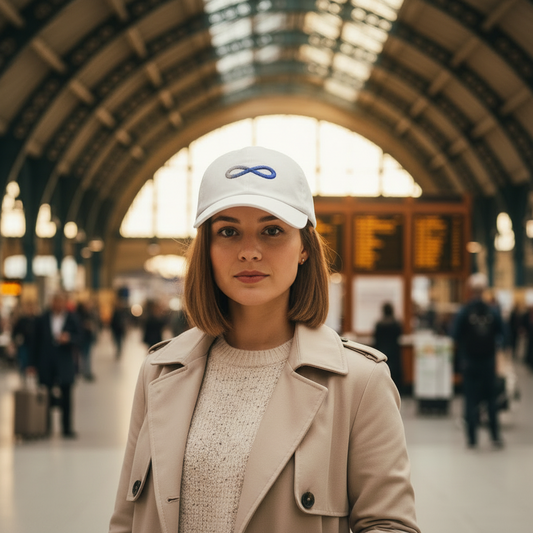 Cosmic Infinity Loop Classic dad cap Printify