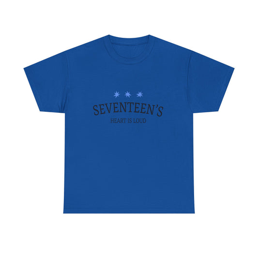 Blue Star Cluster Unisex Heavy Cotton Tee - snazzymerch