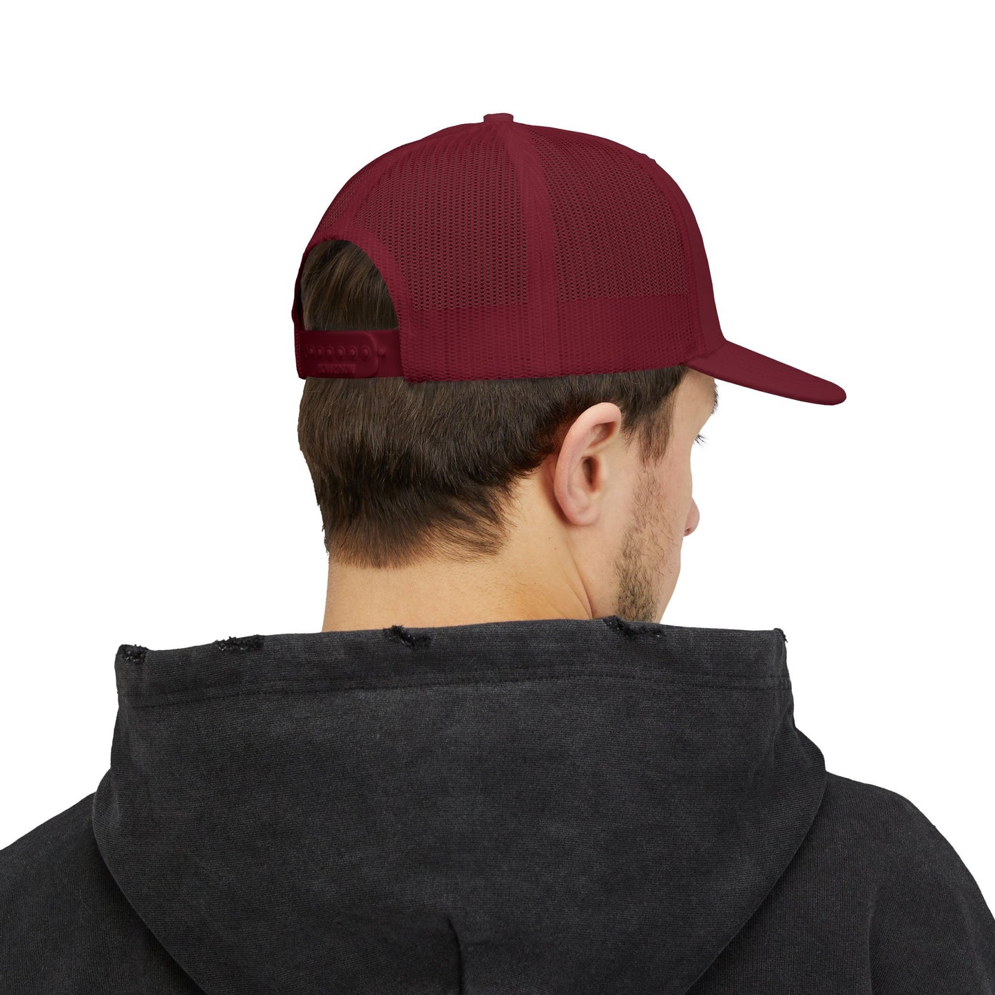 Bold Script “Be Flawless” Snapback Trucker Cap (Embroidery) - snazzymerch