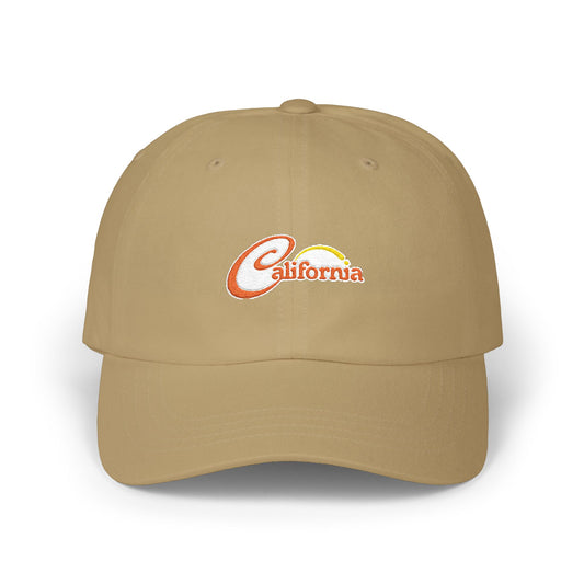 California Sunset Classic Dad Cap - snazzymerch