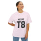 Minimal Bold Number Unisex Oversized Boxy Tee - snazzymerch