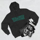 Global Handsome Typography Three-Panel Fleece Hoodie - snazzymerch