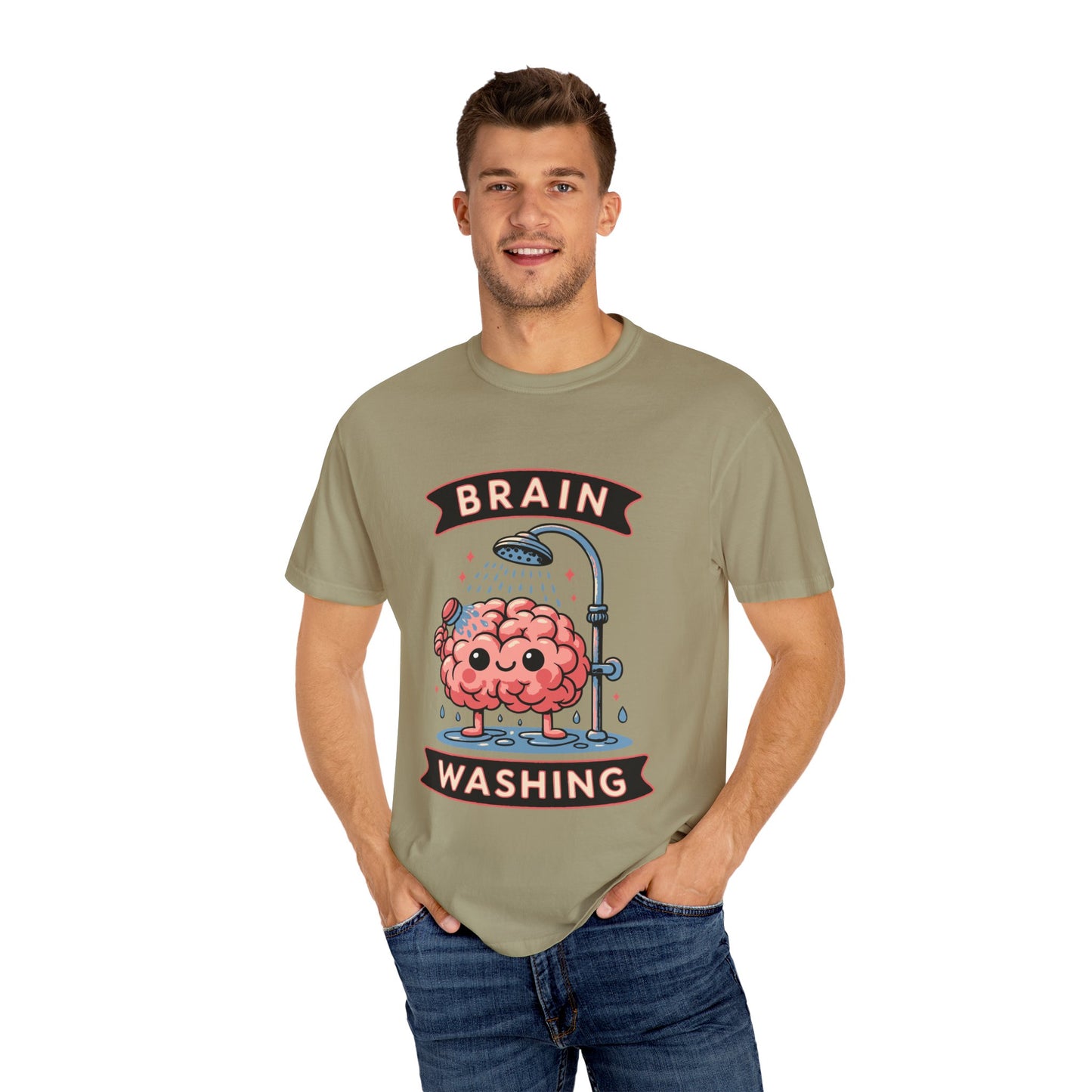 Snazzy Brain Washing Dyed Tee | Vintage Comfort