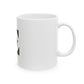 Black & White Portrait Ceramic Mug, (11oz, 15oz) - snazzymerch