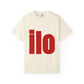 Billie Eilish Inspired Dyed T-shirt – Bold Red Block Edition Printify
