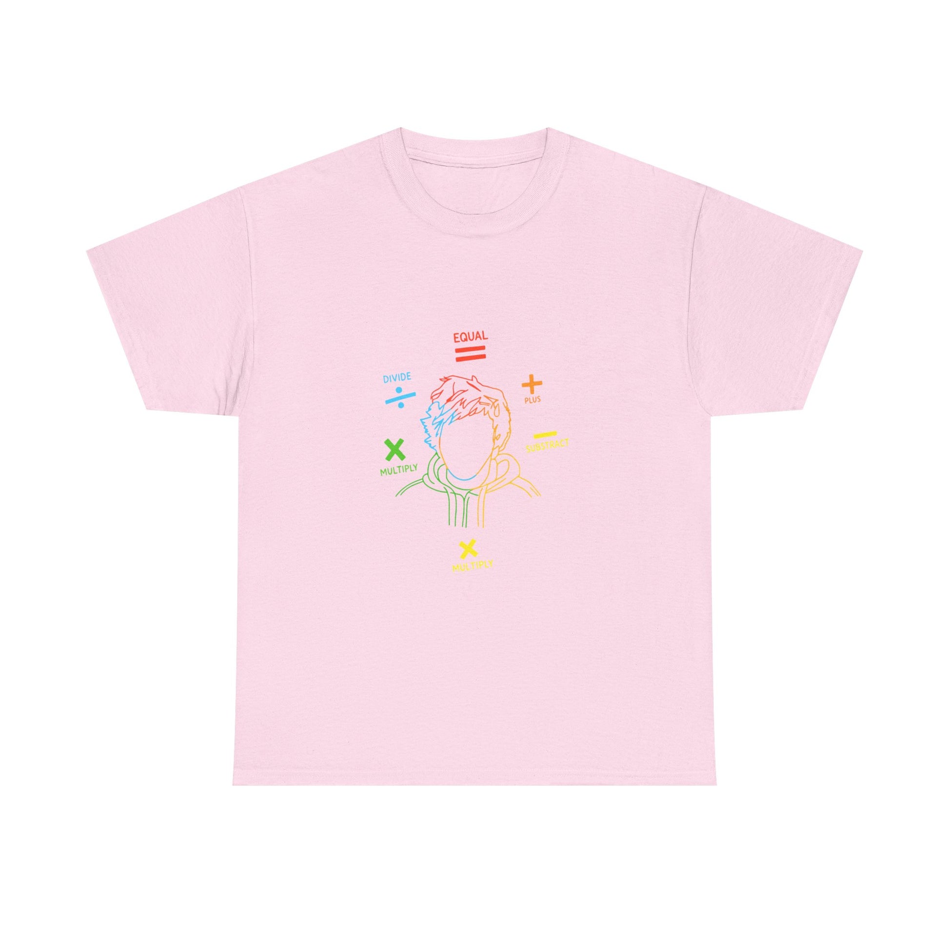 Minimalist Divide Symbol with Brush Unisex Heavy Cotton Tee Printify