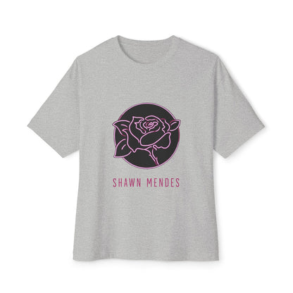 Neon Bloom Unisex Oversized Boxy Tee Printify