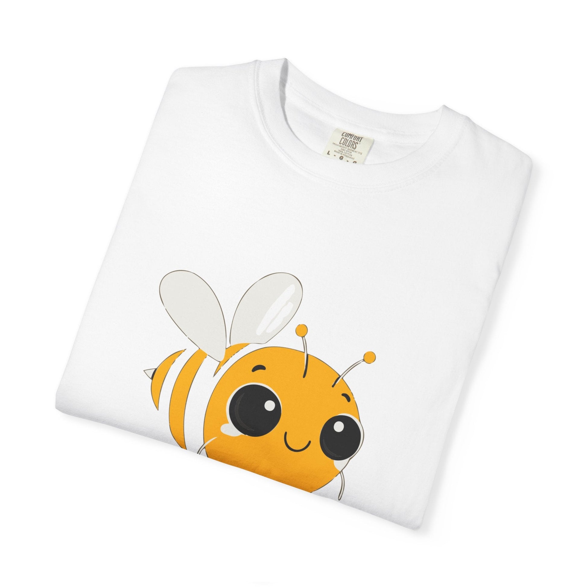 Dyed T-shirt – Snazzy Bee positive Edition Printify