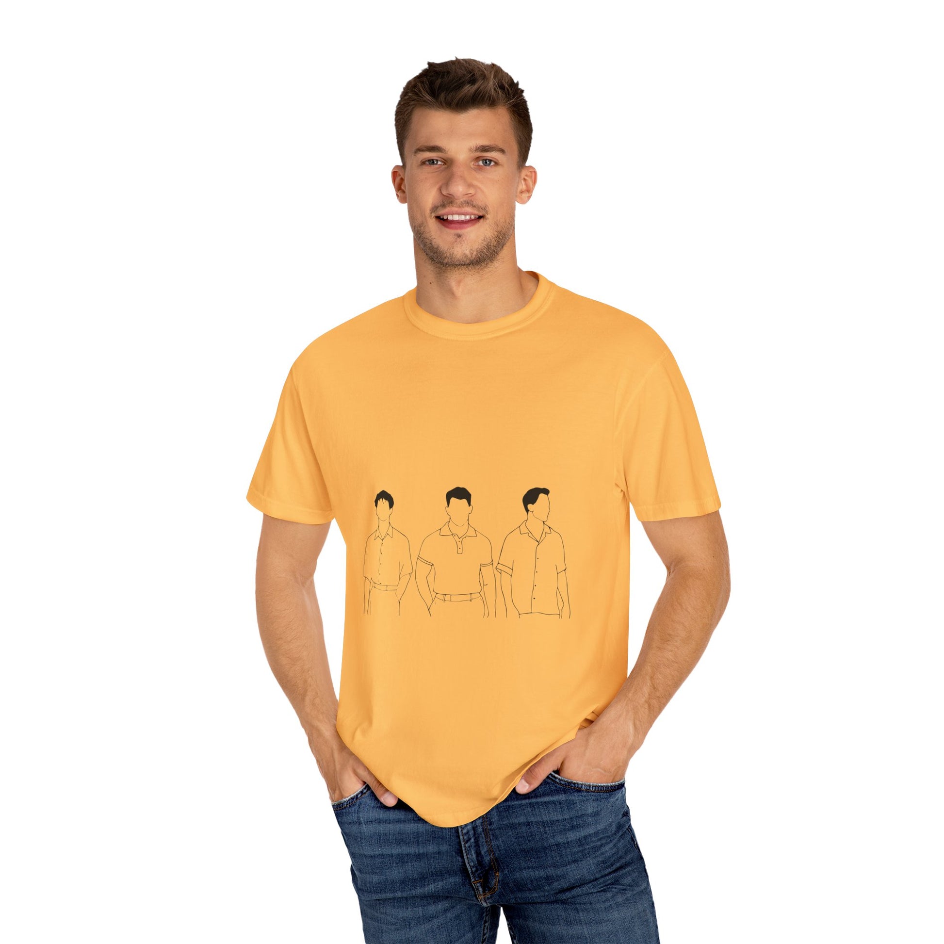 Classic White Unisex Garment-Dyed T-shirt - snazzymerch