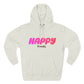 Happy Times Gradient Three-Panel Fleece Hoodie - snazzymerch