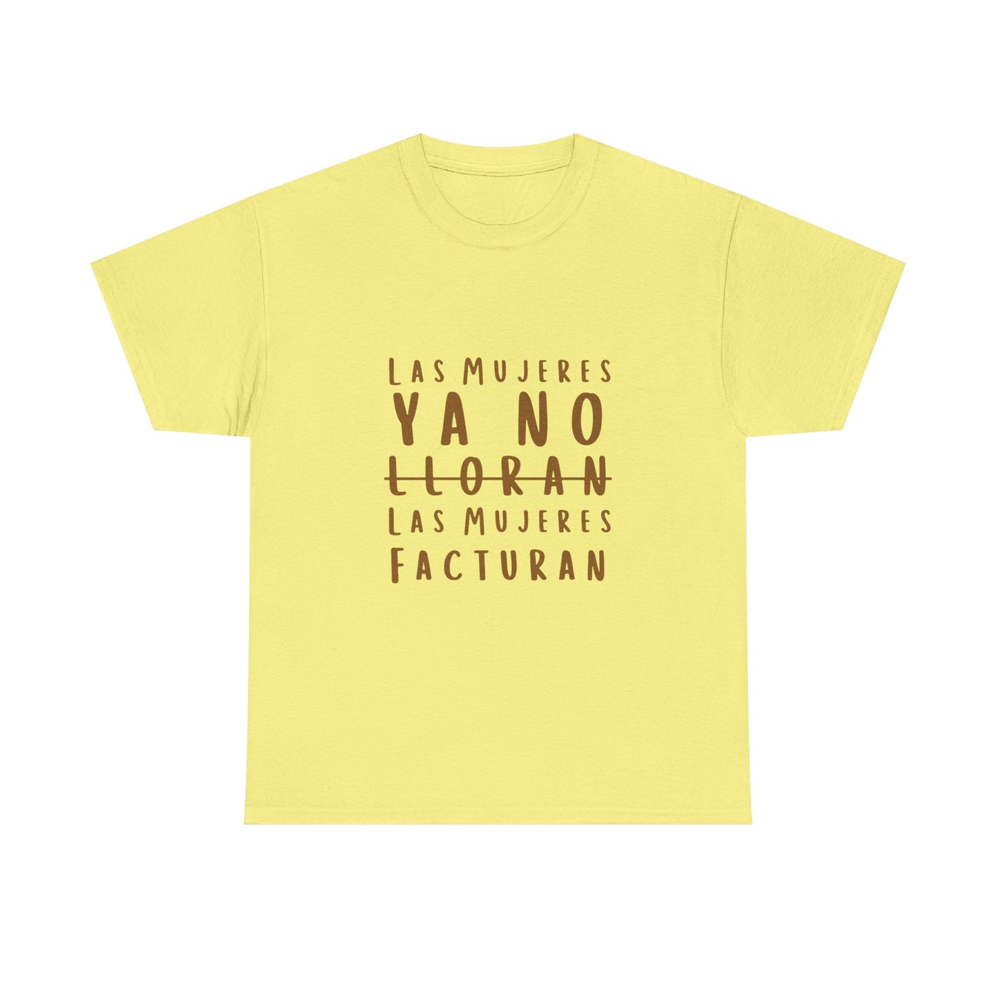 Hustle Over Tears Unisex Heavy cotton tee Printify