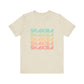 Retro Pop Lines Unisex jersey short sleeve tee Printify