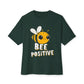 Oversized boxy Tee – Snazzy Bee positive Edition Printify