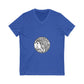 Muse Silhouette Unisex Jersey Short Sleeve V-Neck Tee - snazzymerch