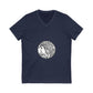 Muse Silhouette Unisex Jersey Short Sleeve V-Neck Tee - snazzymerch
