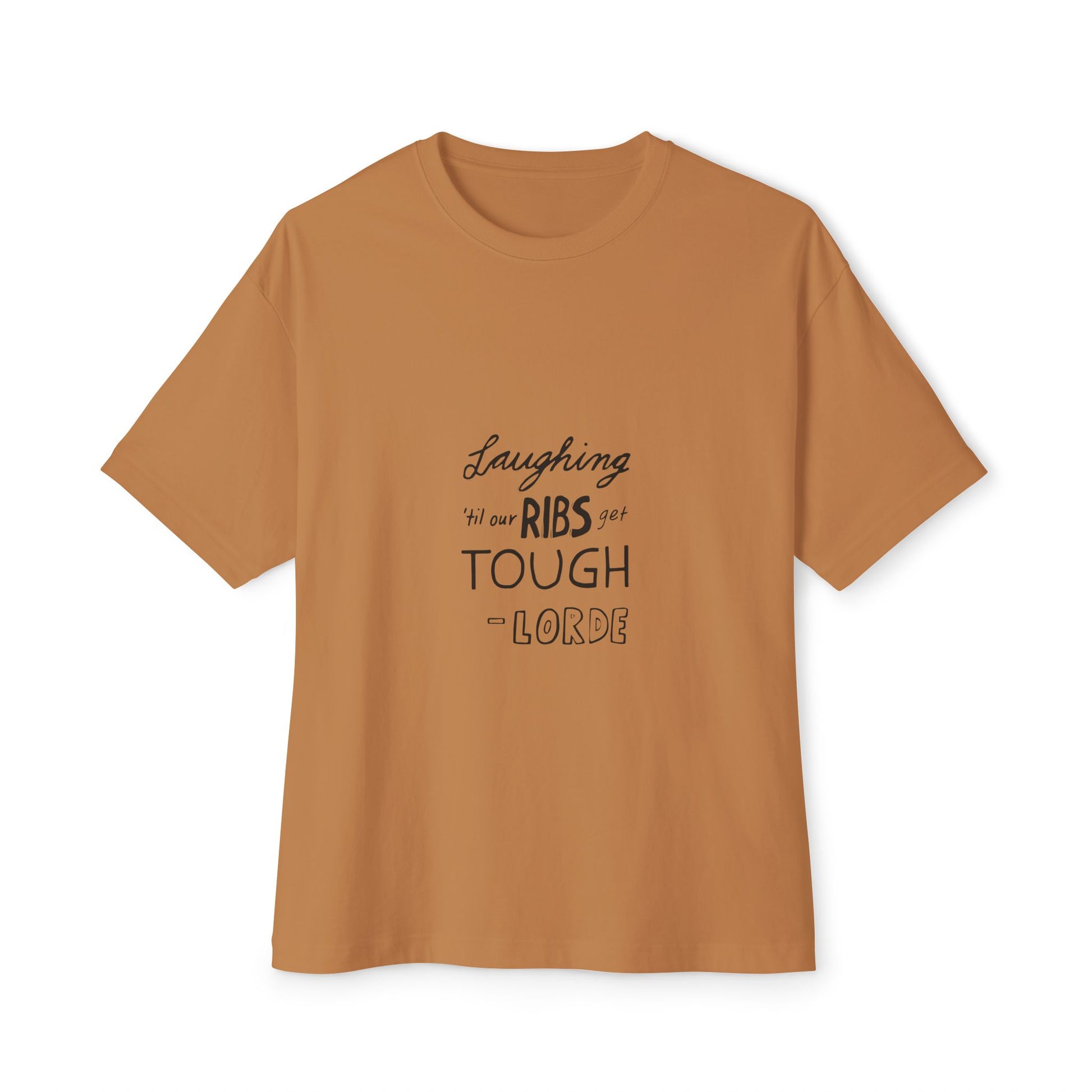 Golden Horizon Unisex oversized Boxy Tee - snazzymerch