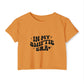 Retro Girl Power Women's Festival Crop Top - snazzymerch
