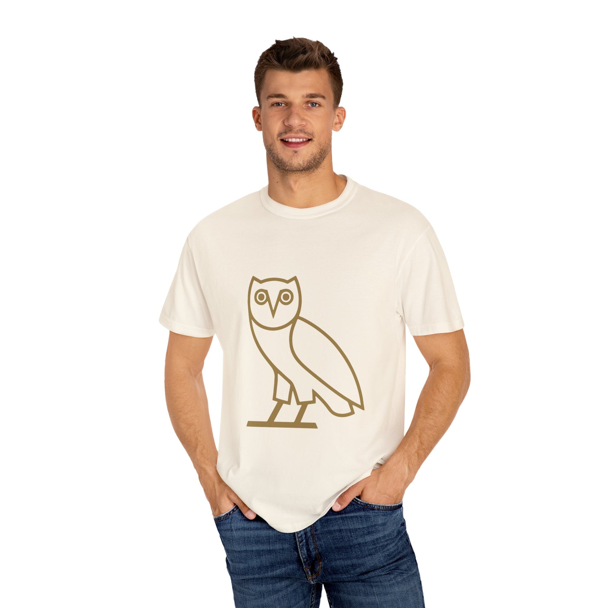 Classic OVO Owl Dyed Tshirt Printify