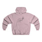 Rainbow Hat Illustration Men's NUBLEND® Hooded Sweatshirt - snazzymerch