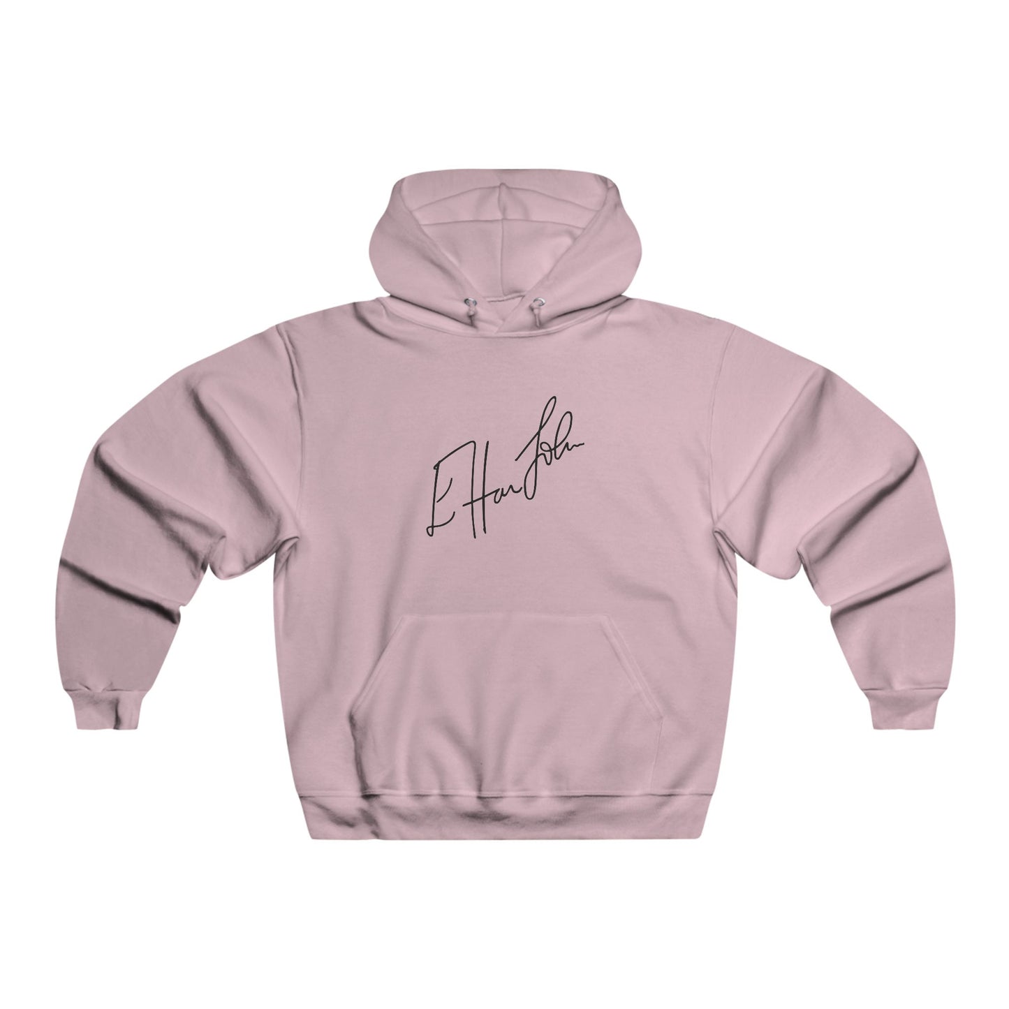 Rainbow Hat Illustration Men's NUBLEND® Hooded Sweatshirt - snazzymerch