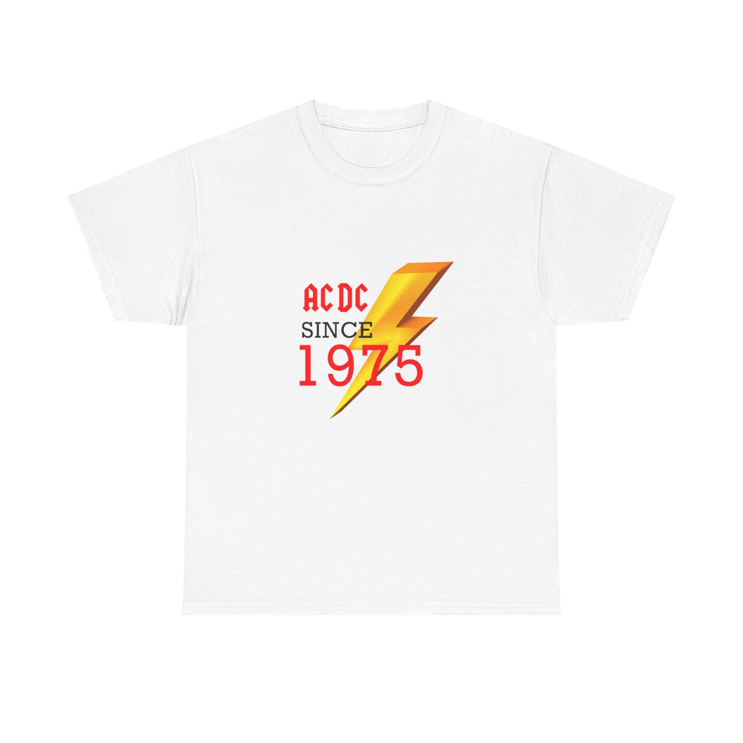 Golden Shockwave ‘75 Unisex Heavy Cotton Tee Printify