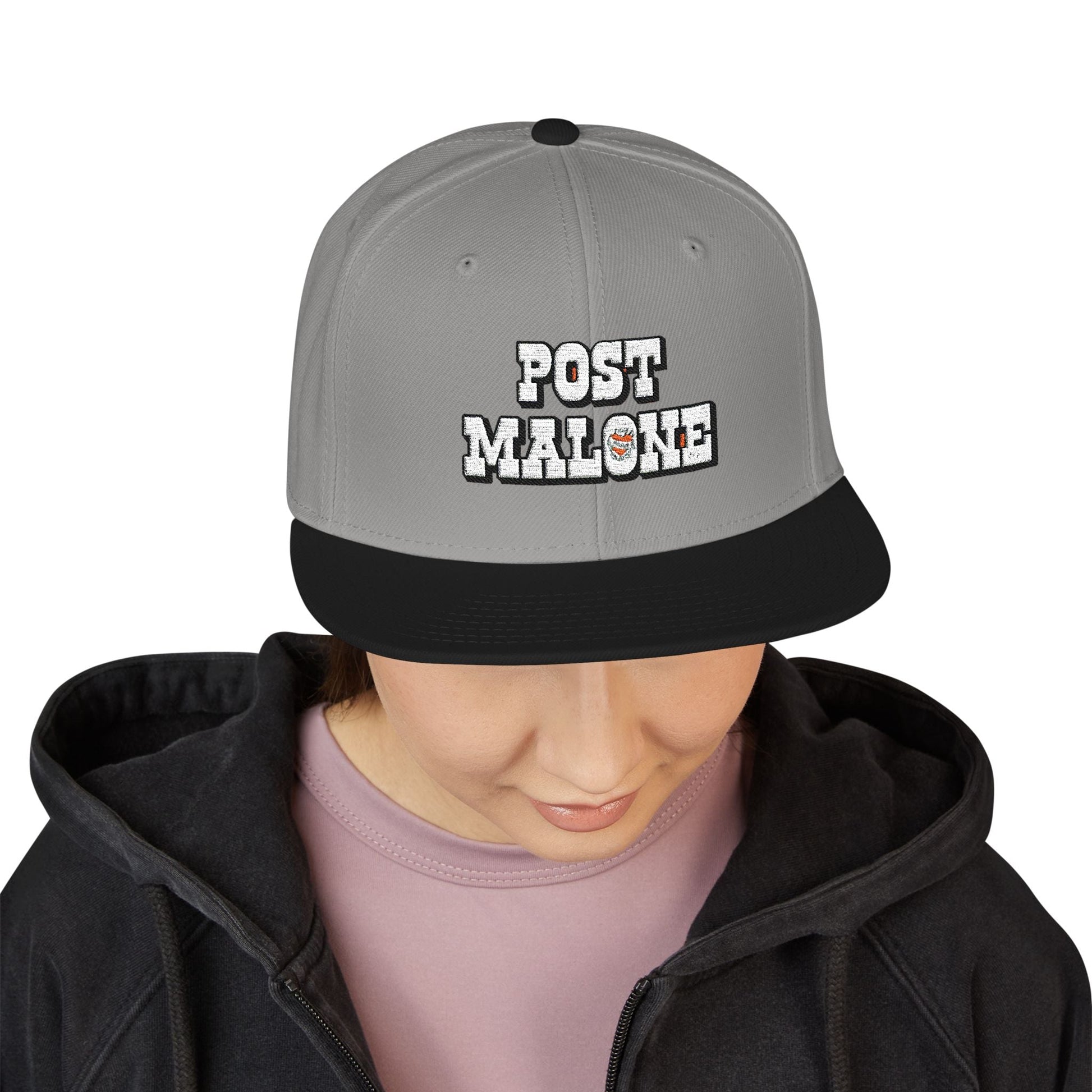 Snapback (Embroidery) – Post Malone Bold Design Printify