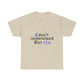 I <3 U Blue Type Unisex Heavy Cotton Tee - snazzymerch