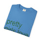 Green Text Statement Unisex Garment-Dyed T-shirt - snazzymerch
