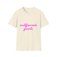 California Script - Unisex Softstyle T-shirt Printify