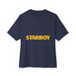 Golden Glow Unisex Oversized Boxy Tee - snazzymerch