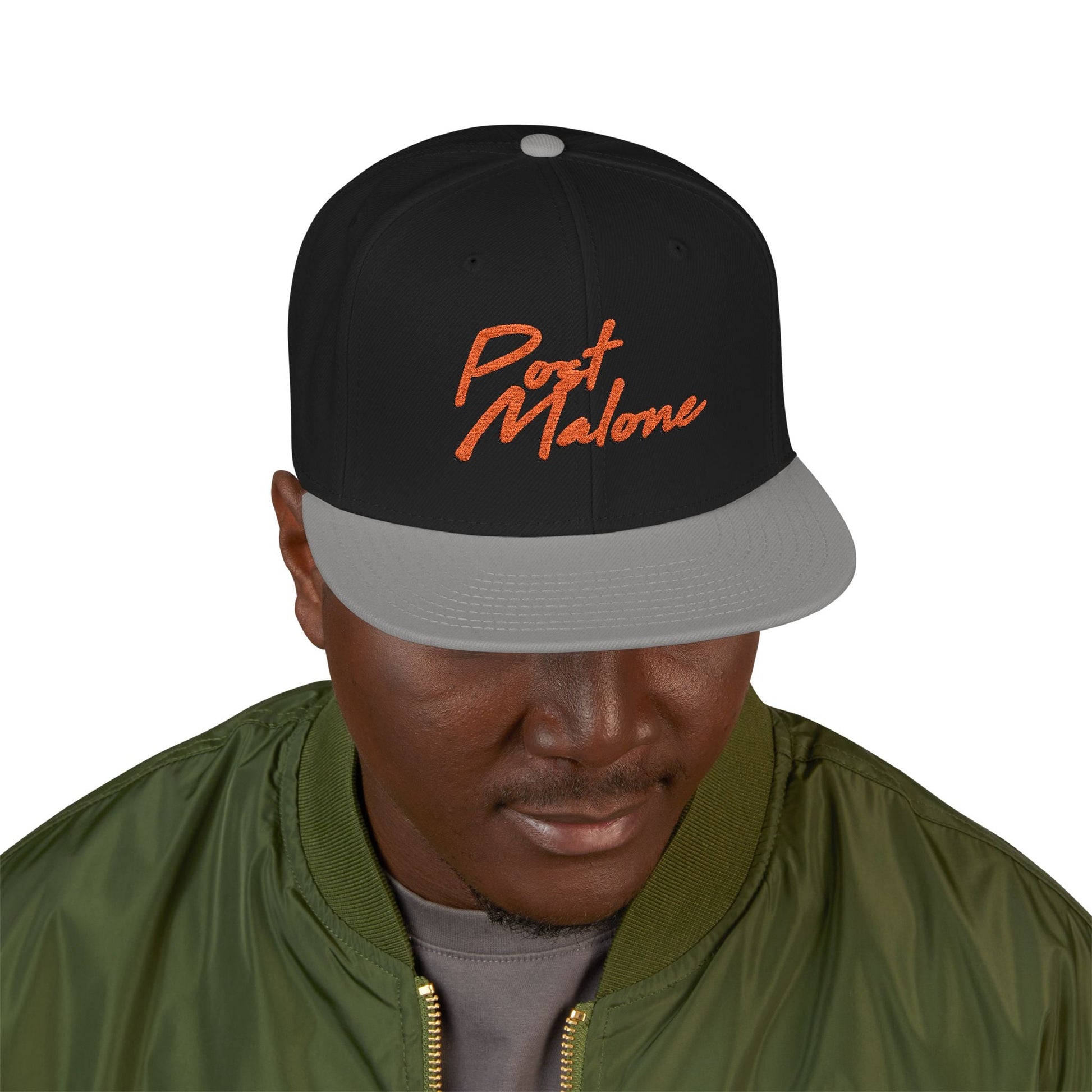 Snapback (Embroidery) – Post Malone Name Design Printify