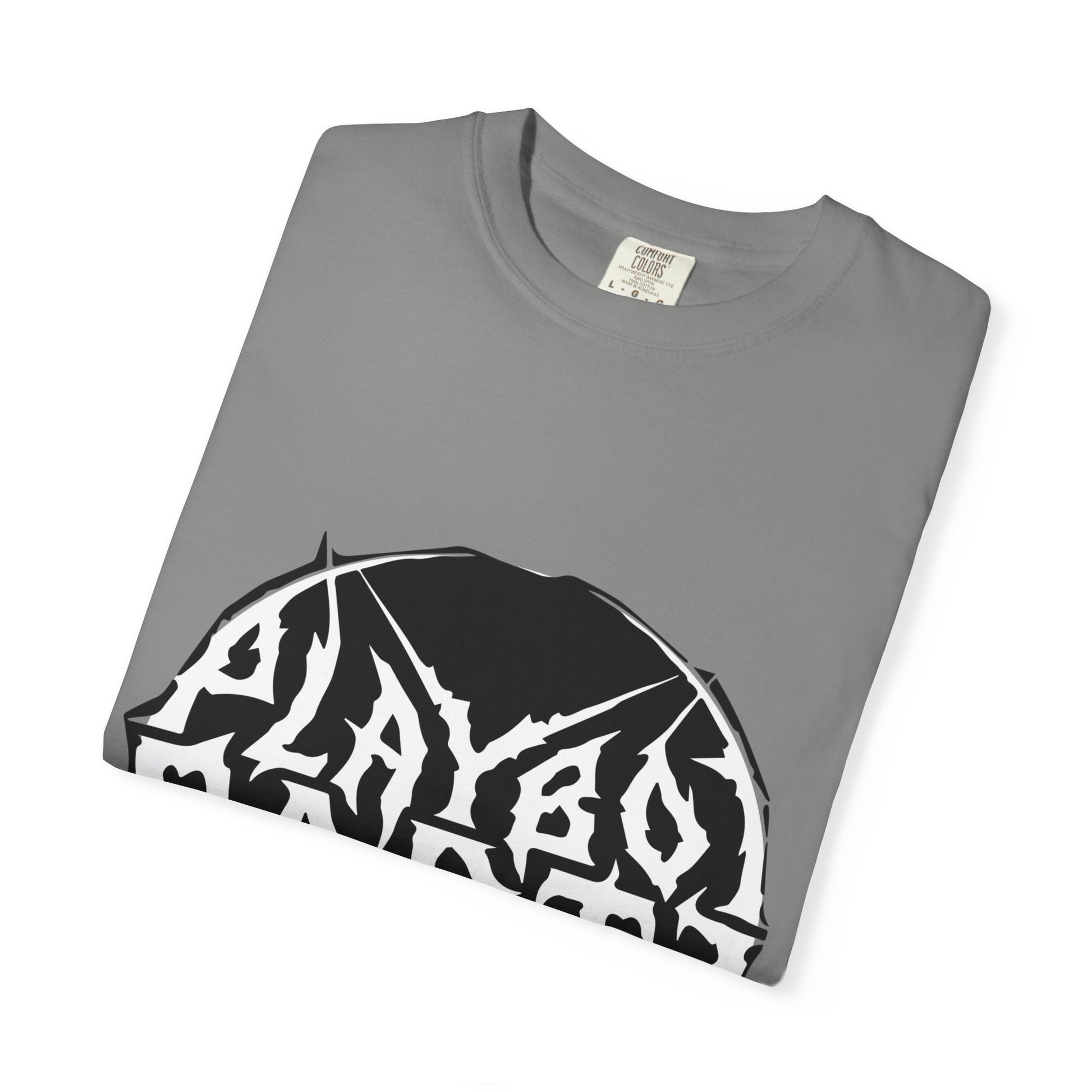 Gothic Circle White Logo - snazzymerch