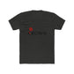 Abstract Red Flag Typography Unisex Cotton Tee - snazzymerch