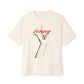 Rock Vibes Only Unisex Oversized Boxy tee Printify