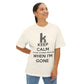 Dreamscape Road Unisex Oversized Boxy Tee - snazzymerch